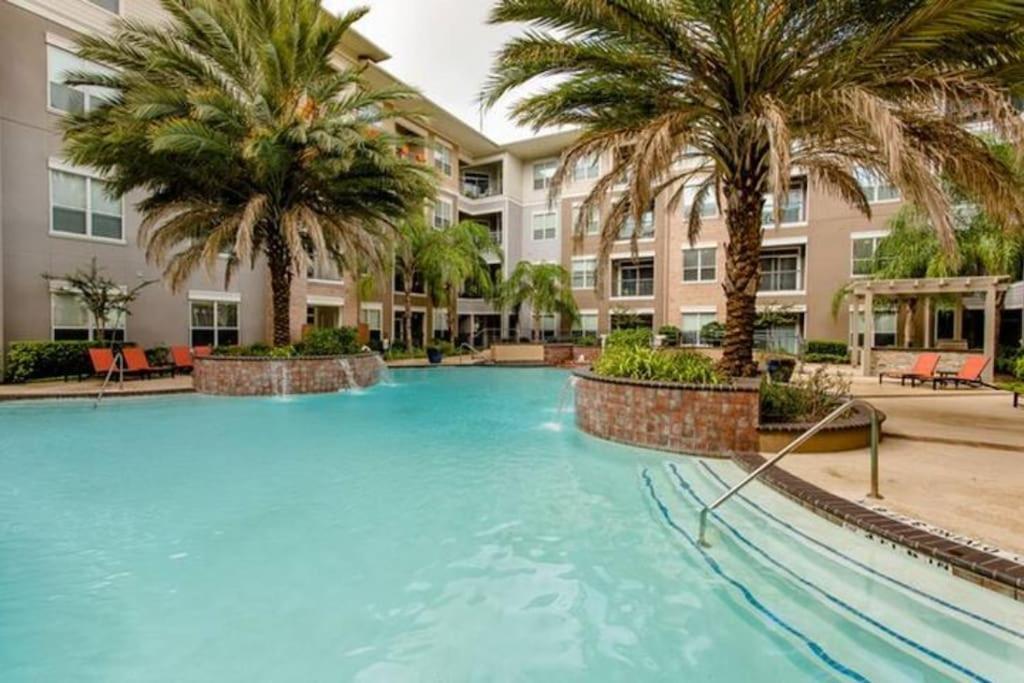Ferienwohnung Chic 1Br Near Nrg With Pool Wifi Freeparking Houston Exterior foto